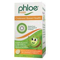 phloe bowel health kids 50 chewable tablets