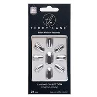 teddy lane chrome collection knight in armour reusable nails @ HORO