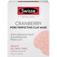 swisse cranberry pore perfecting clay mask 70g