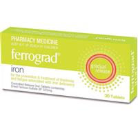 ferrograd 325mg 30 tablets