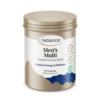 radiance multi for men 60 capsules