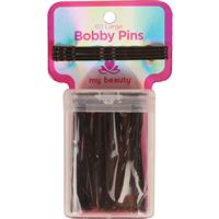my beauty hair large bobby pins 60 pack black