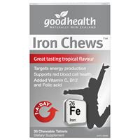 good health iron chews 30 tablets