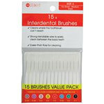 health & beauty interdental brushes 15 pieces size 2