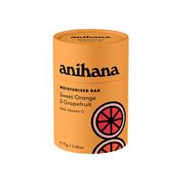 anihana solid moisturiser orange & grapefruit 75g
