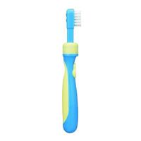 pigeon training toothbrush step 3 blue