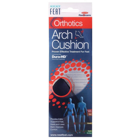 neat feat orthotics footcare arch cushions small