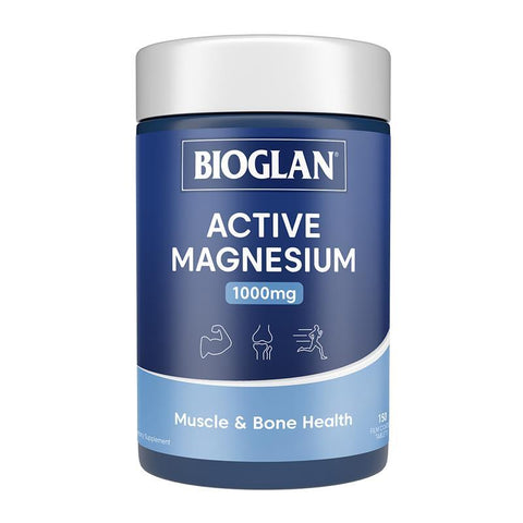 bioglan active magnesium 1000mg 150 tablets