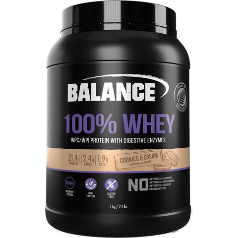 Balance 100% Whey Cookies & Cream 1kg