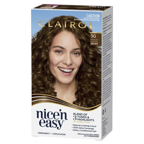 clairol nice & easy 5g medium golden brown