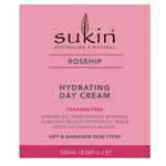 sukin rosehip hydrating day cream 120ml