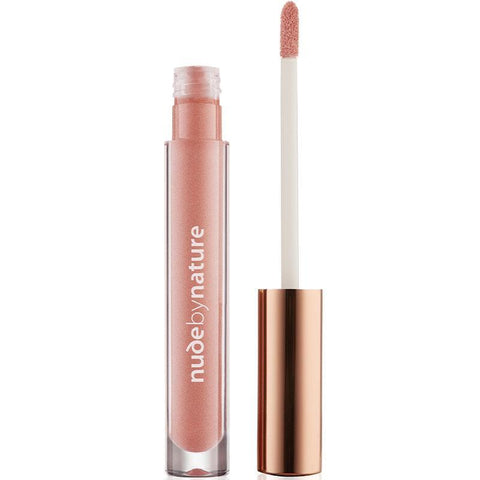 nude by nature moisture infusion lipgloss 02 peach nude