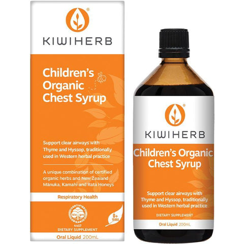 kiwiherb childrens chest syrup 200ml