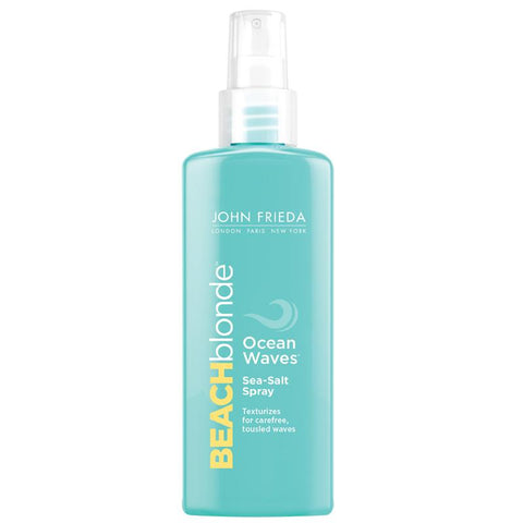john frieda beach blonde ocean waves sea-salt spray 150ml