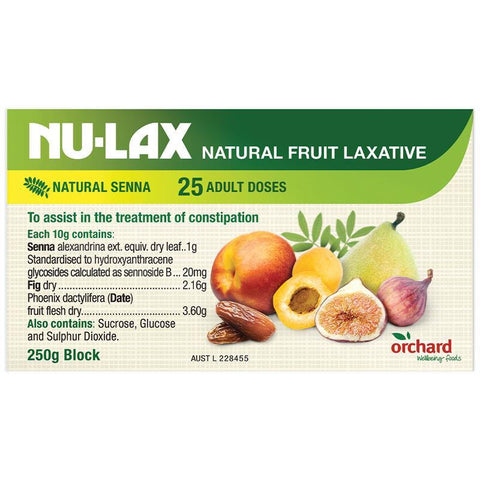 nulax fruit laxative 250g