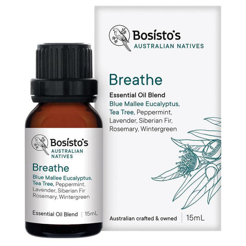 bosistos native breathe oil 15ml