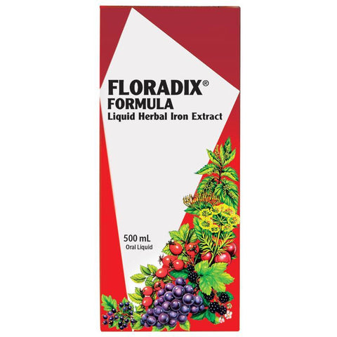 floradix formula liquid iron plus 500ml