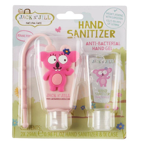 jack n jill hand sanitiser koala 2x29ml