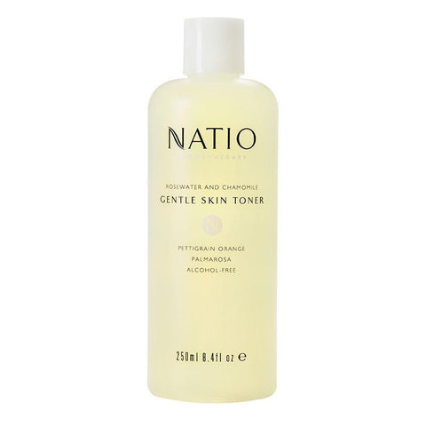 natio skin toner rosewater & chamomile 250ml online only