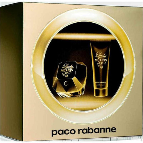 paco rabanne lady million 80ml 2 piece set