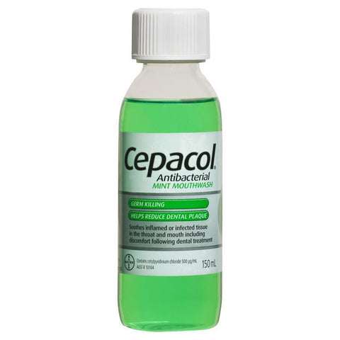 cepacol mouthwash mint 150ml