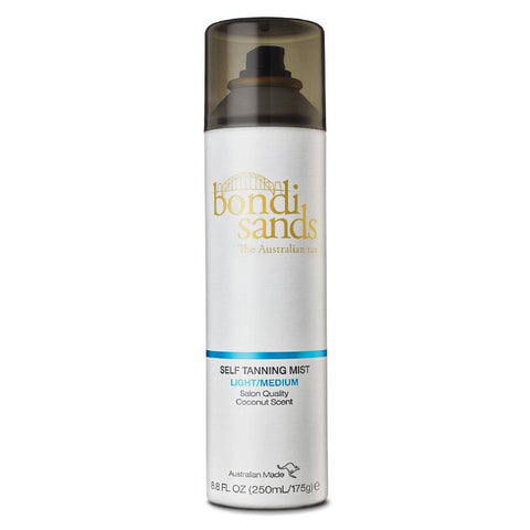 bondi sands tanning mist light/medium 250ml