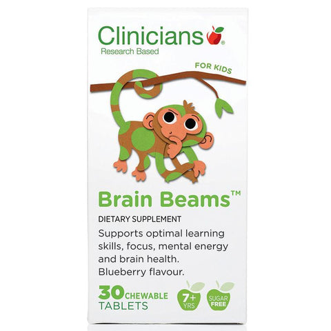 Clinicians Kids Brain Beams Chew Tab 30