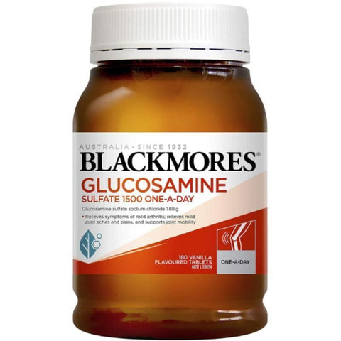 blackmores glucosamine sulfate 1500mg one-a-day 180 tablets