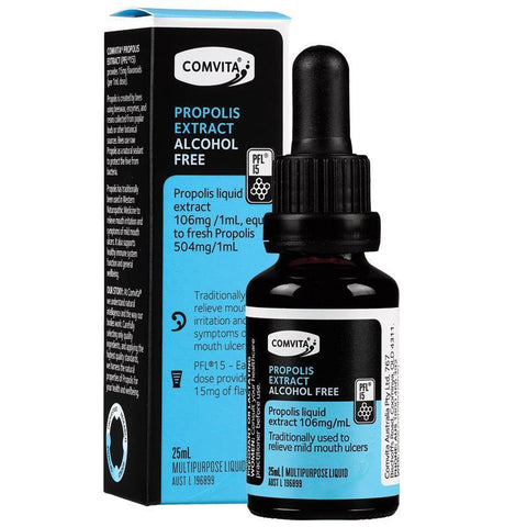 comvita propolis extract alcohol free 25ml