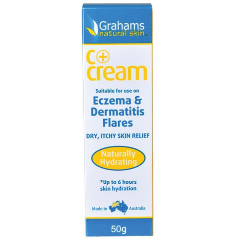 grahams c+ eczema & dermatitis cream 50g