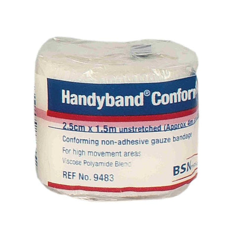 handyband conforming white 2.5cm x 1.5m