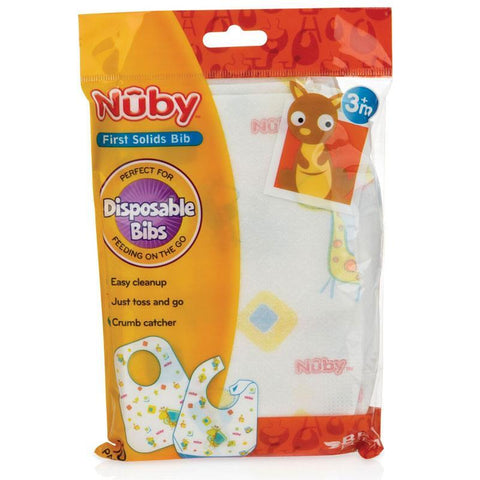 nuby bibs disposable 10 pack exclusive