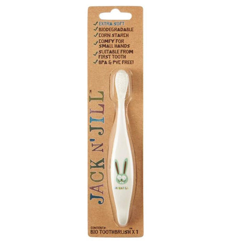 jack n jill biodegradeable toothbrush bunny