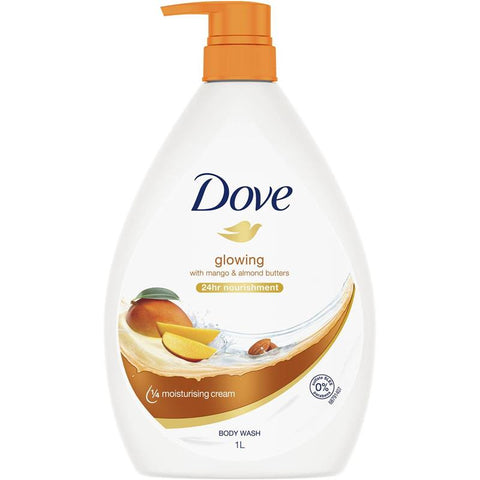 dove glowing mango body wash 1 litre