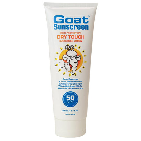 goat sunscreen dry touch 200ml