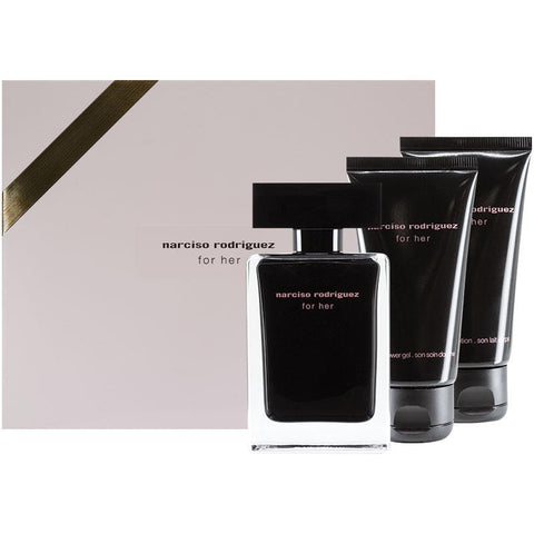 narciso rodriguez for her eau de toilette 50ml 2 piece set