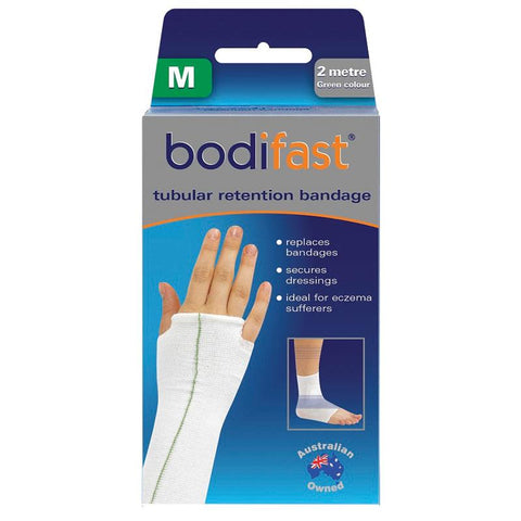 bodifast tubular retention bandage 5cm x 2m green