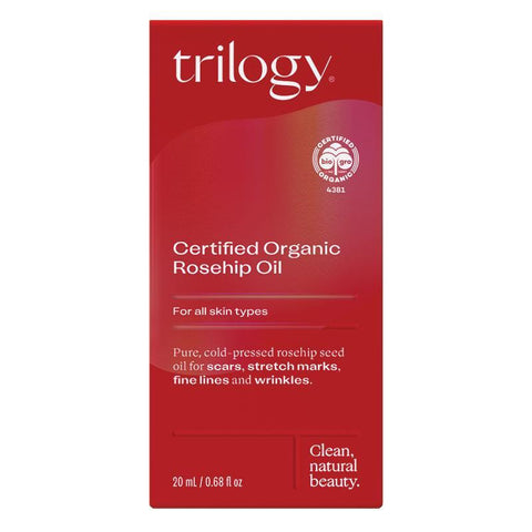 trilogy certified organic rosehip oil 20ml