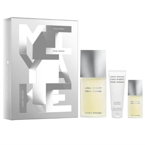 issey miyake for men eau de toilette 125ml 3 piece set