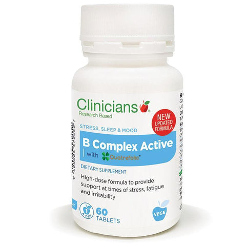 Clinicians B Complex Active Tablets 60s