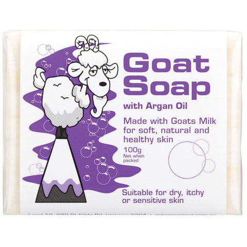 goat soap with argan oil 100g