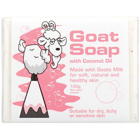goat soap with coconut oil 100g