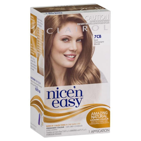 clairol nice n easy 7cb dark champagne blonde