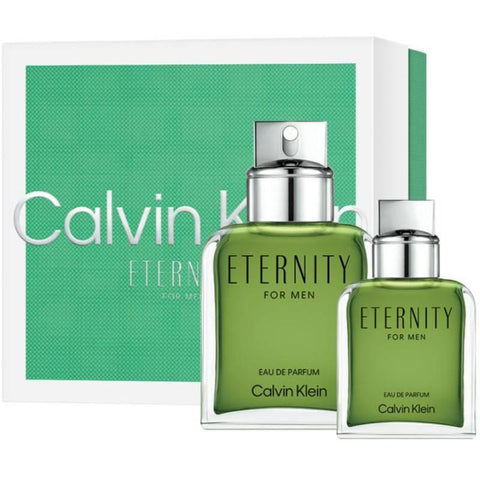 calvin klein eternity for men eau de parfum 100ml spray & 30ml 2 piece set