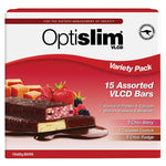 *Special* optislim vlcd bars variety 60g 15 pack Short Dated 27/07/2024