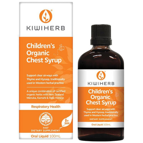 kiwiherb childrens chest syrup 100ml