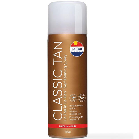 le tan in le can fast tan deep bronze glow 150g
