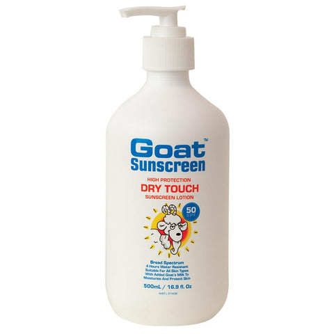 goat sunscreen dry touch 500ml
