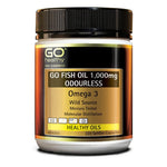 Go Healthy Fish Oil Odourless 1000mg 220 Capsules