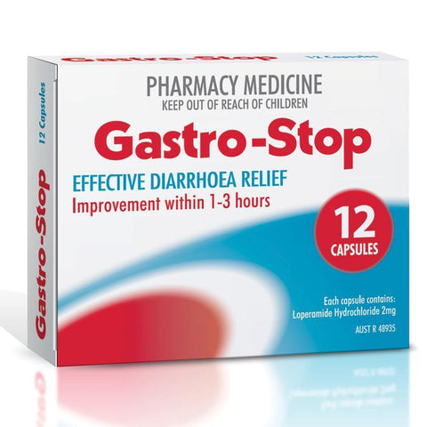 gastrostop 2mg 12 capsules